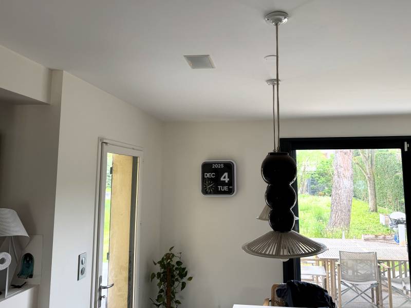 Intégration audio multiroom SONOS à Vienne, près de Lyon : sonorisation connectée et discrète : la cuisine